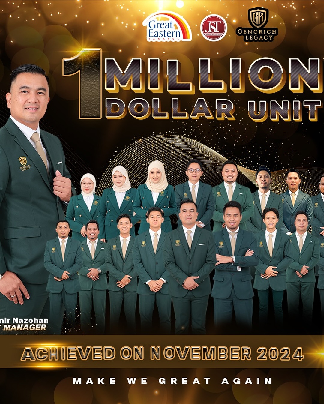 Momen pencapaian kerjaya Ashmir Nazohan